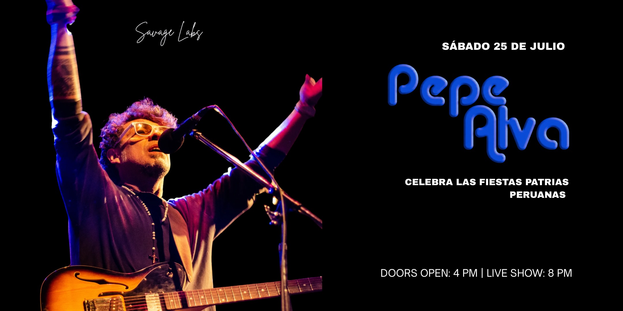 Pepe Alva - Celebrate Peru independence s day